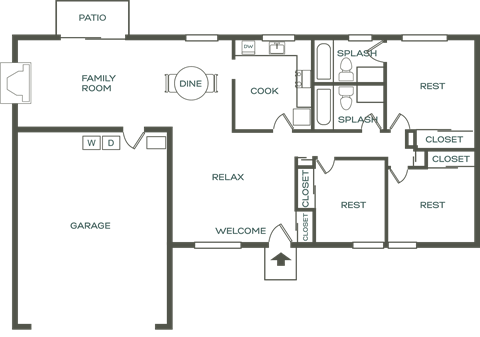 The Birch Floor Plan
